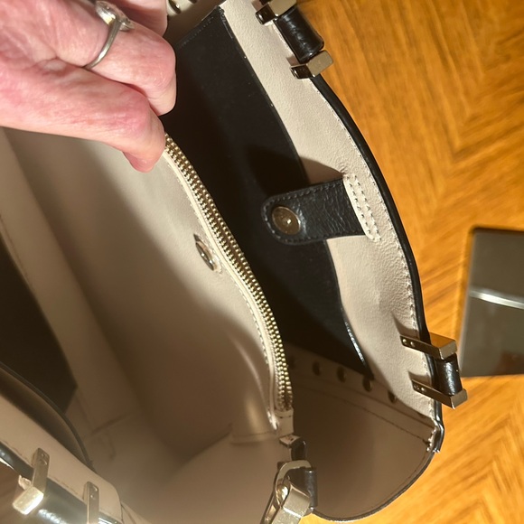 Kate Spade Black and cream Satchel with Wallet - Picture 10 of 16